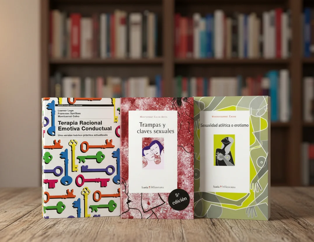 Libros sobre psicología y sexualidad de Montserrat Calvo